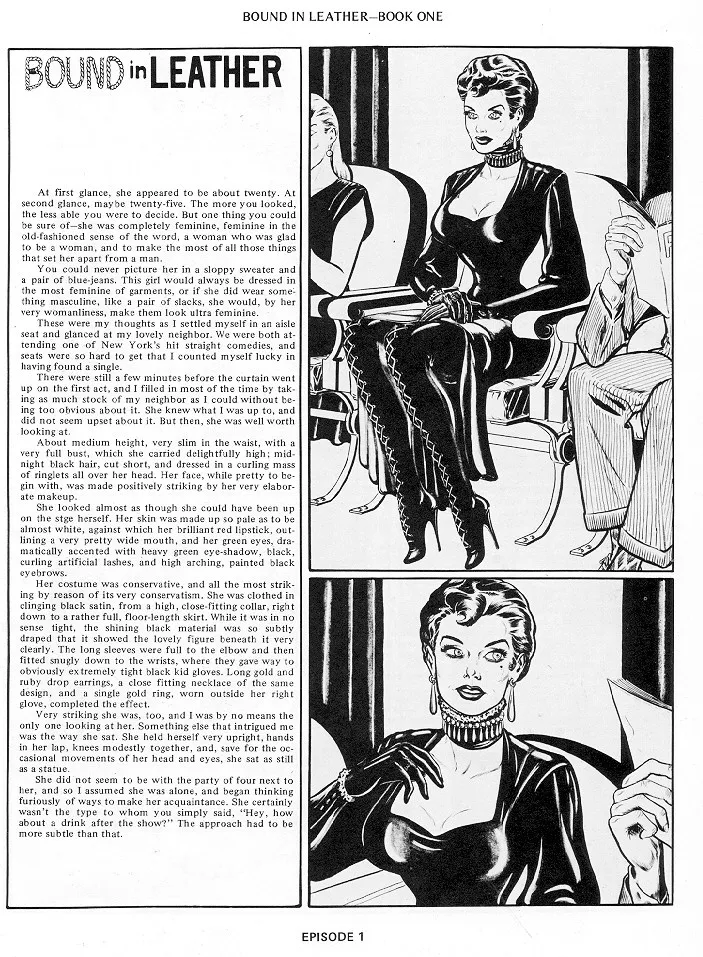 Eric Stanton & Joe Cross - Bound in Leather #1 page 1 full
