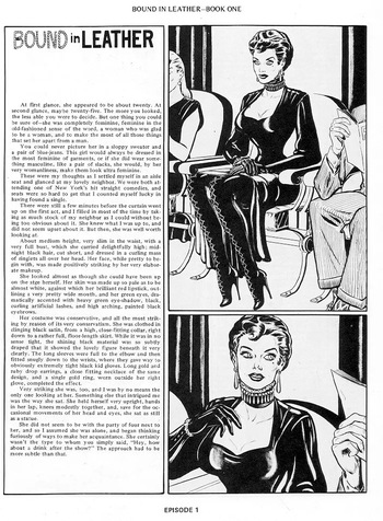 Eric Stanton & Joe Cross - Bound in Leather #1 [Bizarre Comix 7.1, EN] cover