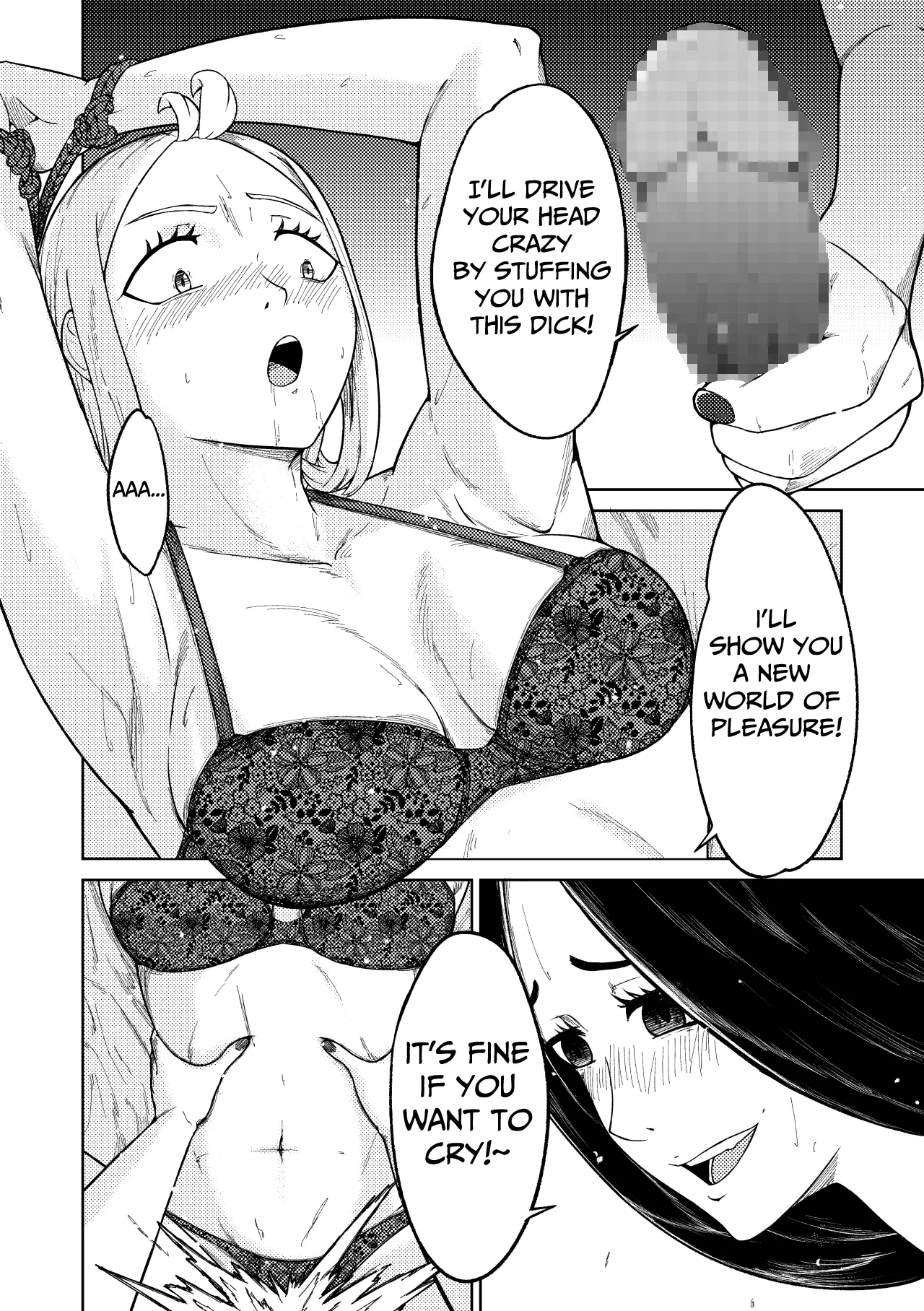 Admiring the Magicial Girl Master and Slave page 10 full
