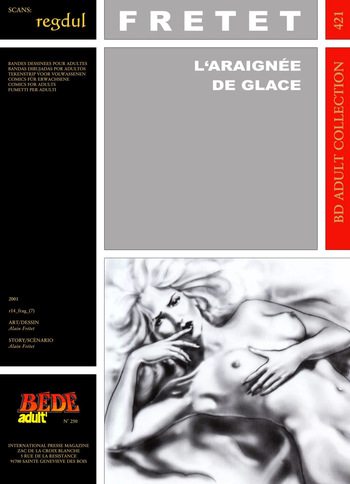 [Bédé Adult 421] Alain Frétet - L'araignée de glace cover