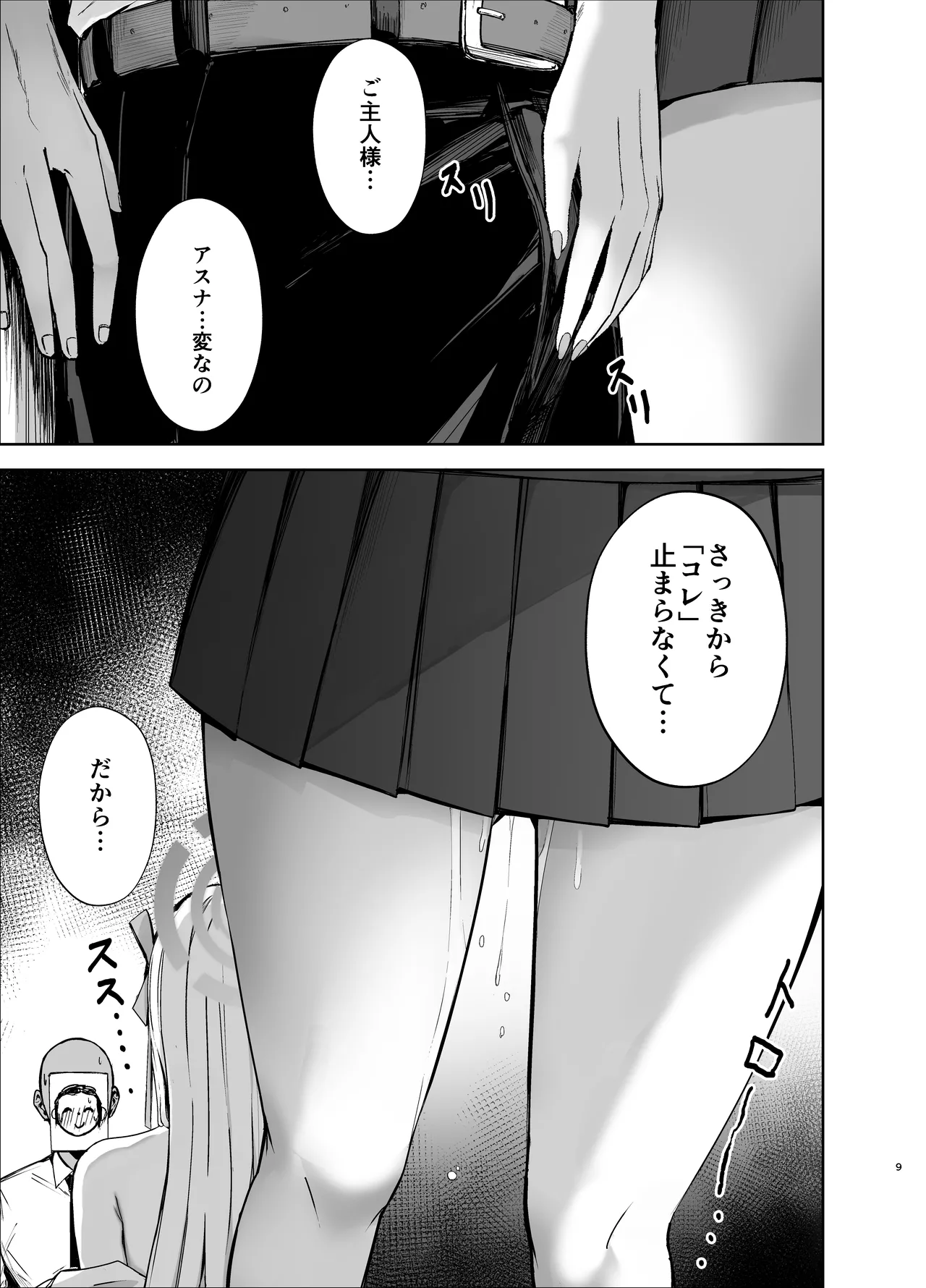 Asuna ga Biyaku o Nonde Dosukebe ni Nachau Hon page 8 full