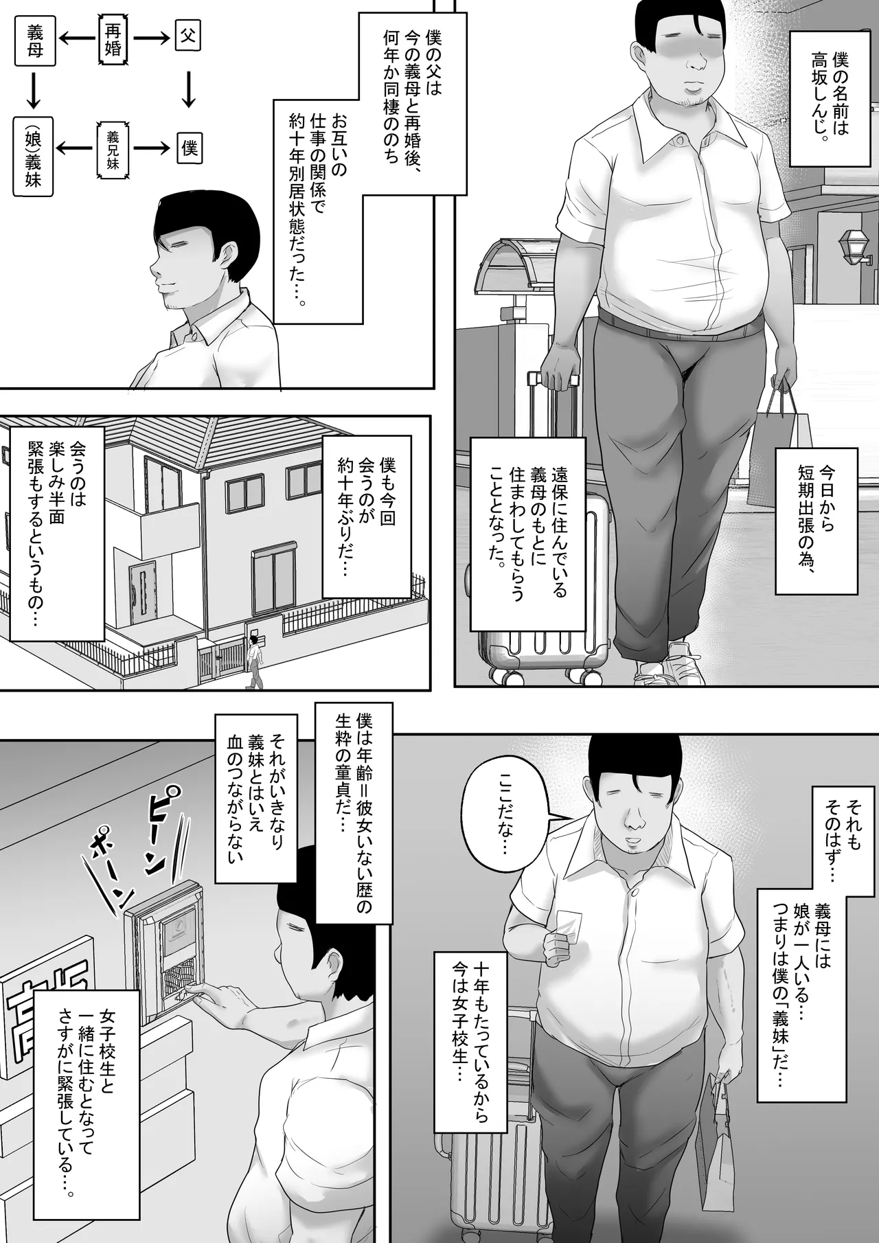 Bokutachi Kyoudai wa Itsudatte Naka  ga Ii ~Jyuu Nenburi ni Saikaishita Gimai ga Gal-ka!? Saikai Shonichi ni Saikou no Fudeoroshi o Shite Moratta Ani~ page 3 full