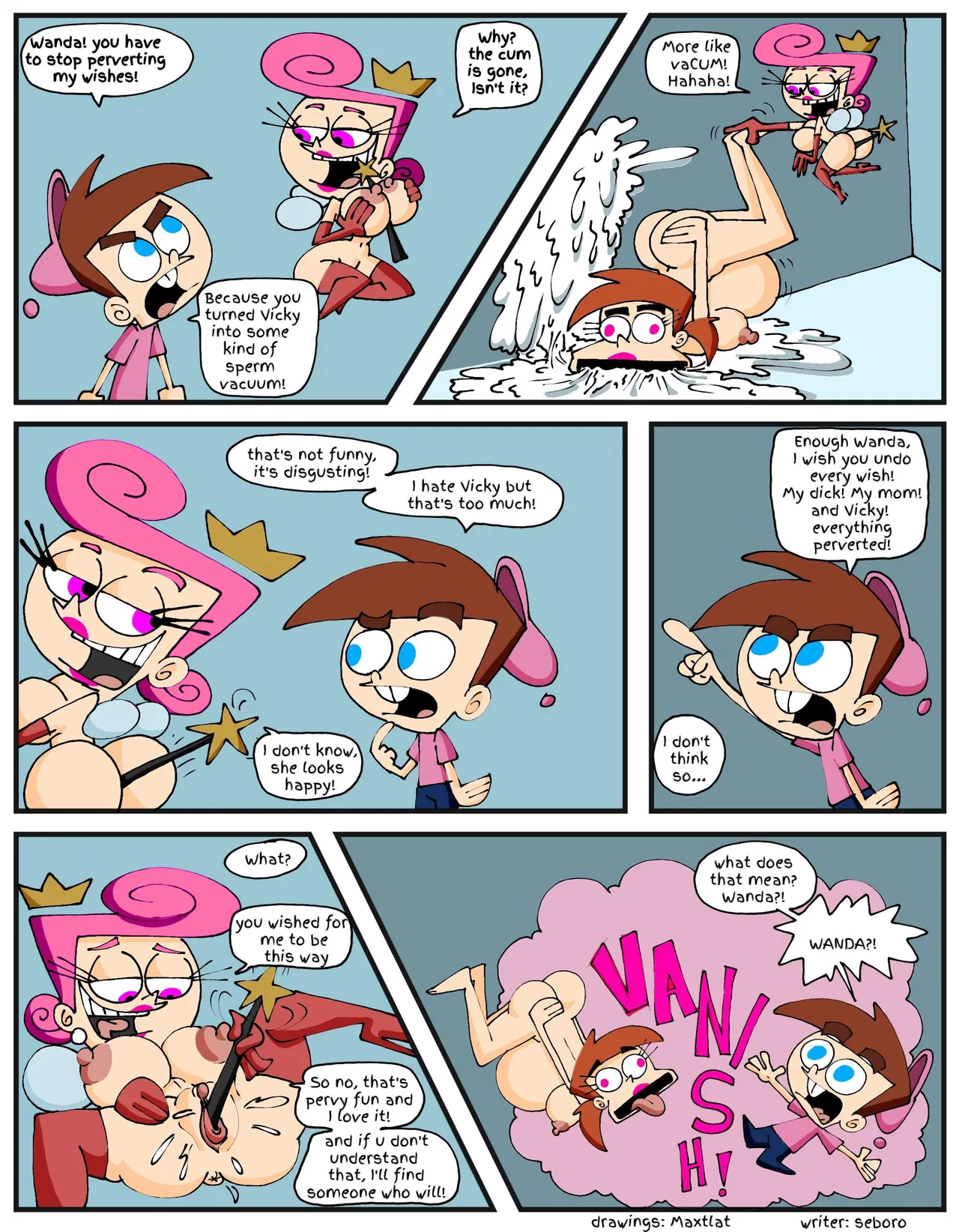 Wanda goes to the multiverse page 7 full