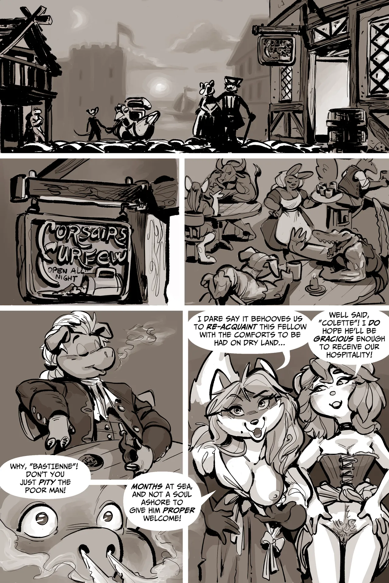 The Adventures of Black Paige page 7 full