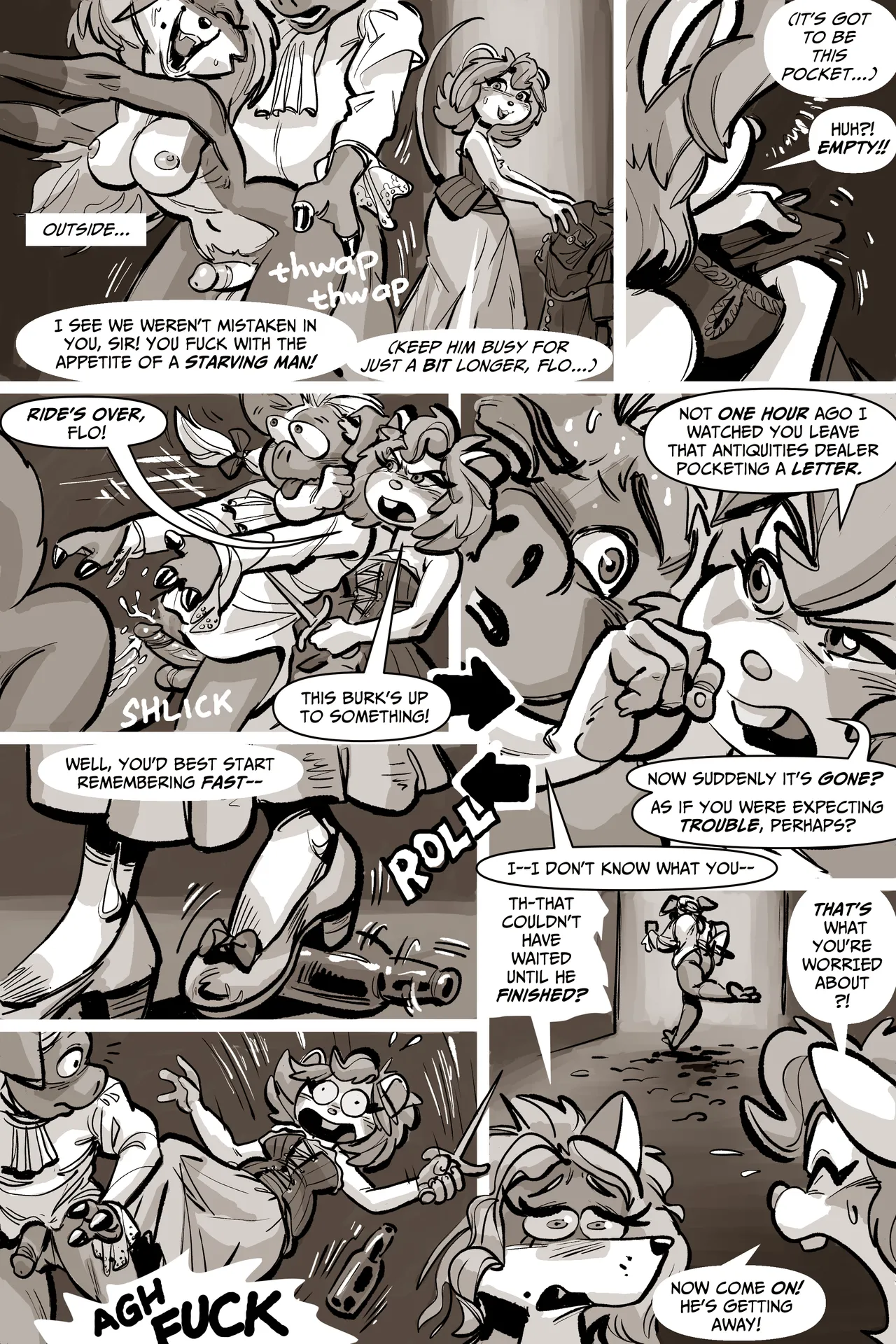 The Adventures of Black Paige page 8 full