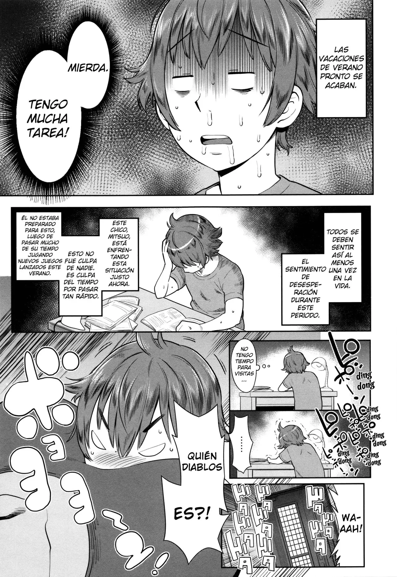 Natsu no Owari ni Ijiwaru Nee-chan - My mean elder sister at the end of summer. | Mi Cruel Hermana Mayor al Final del Verano page 1 full