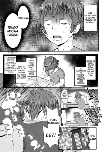 [Agata] Natsu no Owari ni Ijiwaru Nee-chan - My mean elder sister at the end of summer. | Mi Cruel Hermana Mayor al Final del Verano (Mama Para ~Chijo Zukan~) [Spanish] [Cark-san] [Decensored] cover