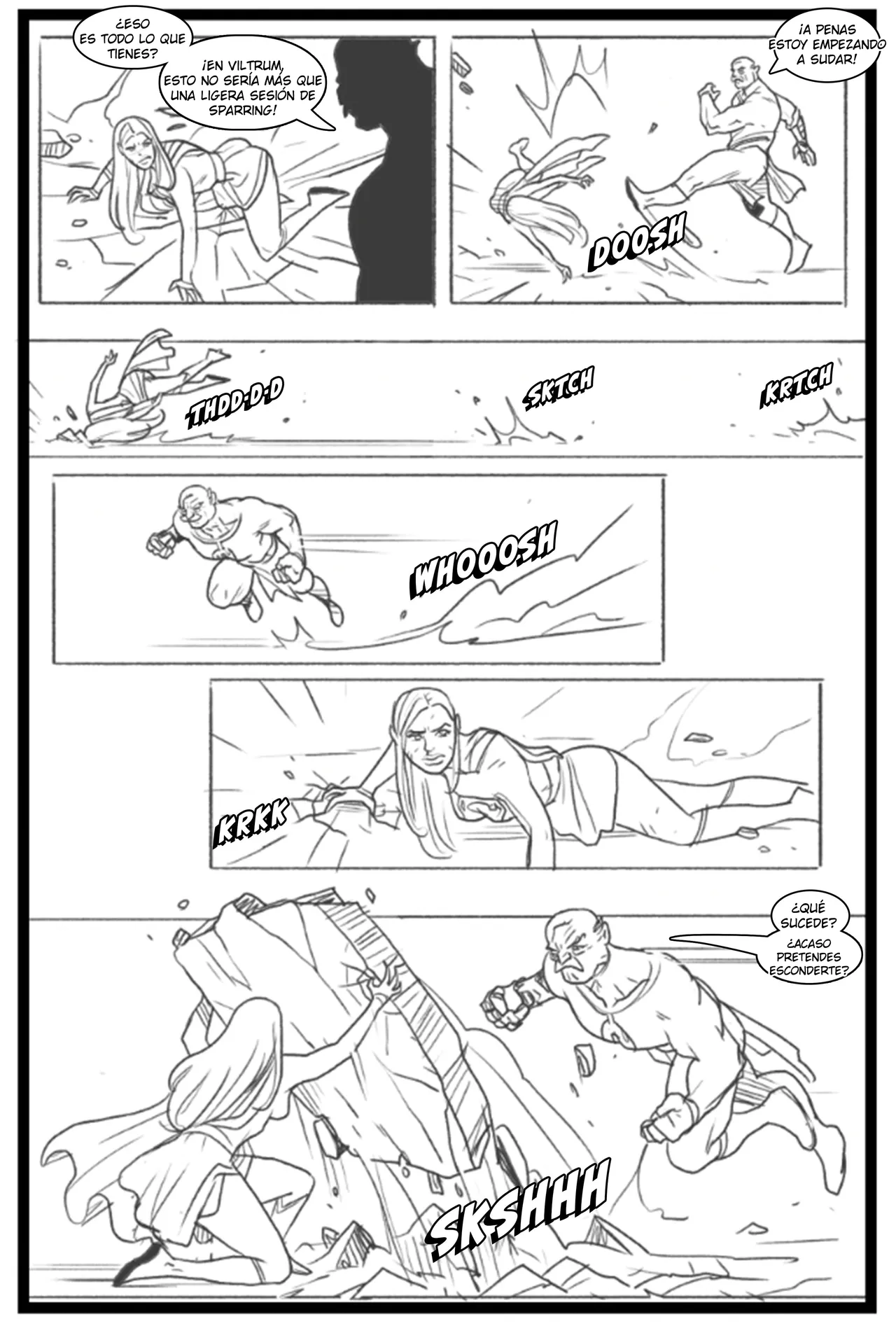 Supergirl vs Conquest page 10 full