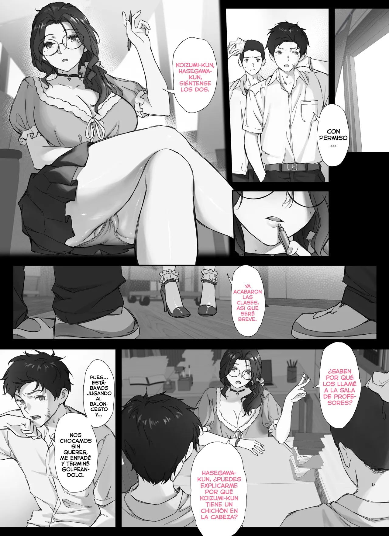 Ore to Kyonyuu Tannin Kyoushi no Himitsu no Kankei page 6 full