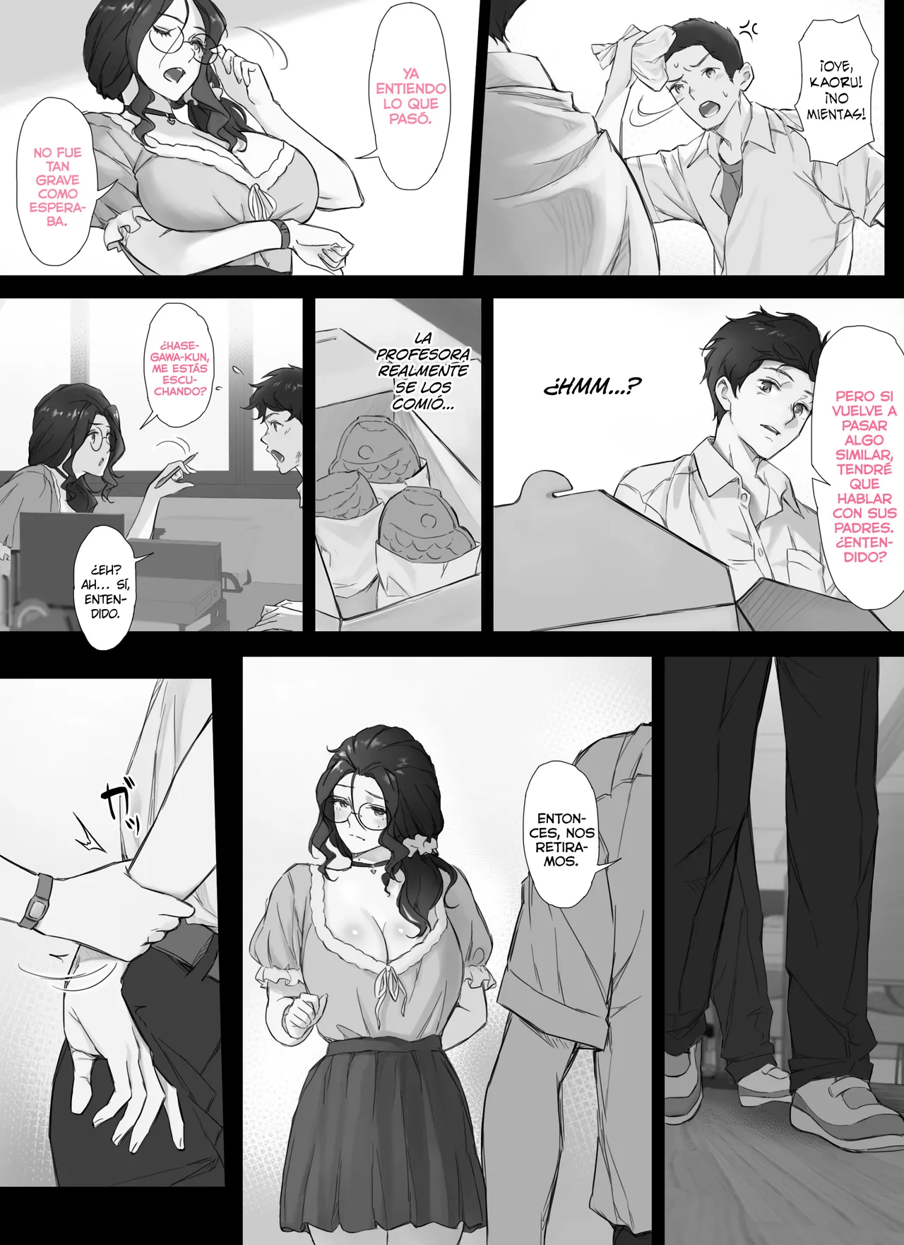 Ore to Kyonyuu Tannin Kyoushi no Himitsu no Kankei page 7 full
