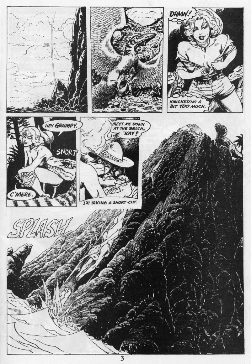 Cavewoman - Pangaean Sea 01 page 6 full