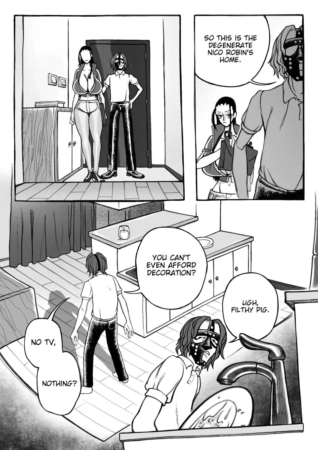 Nico Robin Fucked a Horse and Now I'm Blackmailing Her. page 12 full