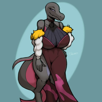 [FreePancakes] Suzy the Salazzle (OC) (Pokemon) cover