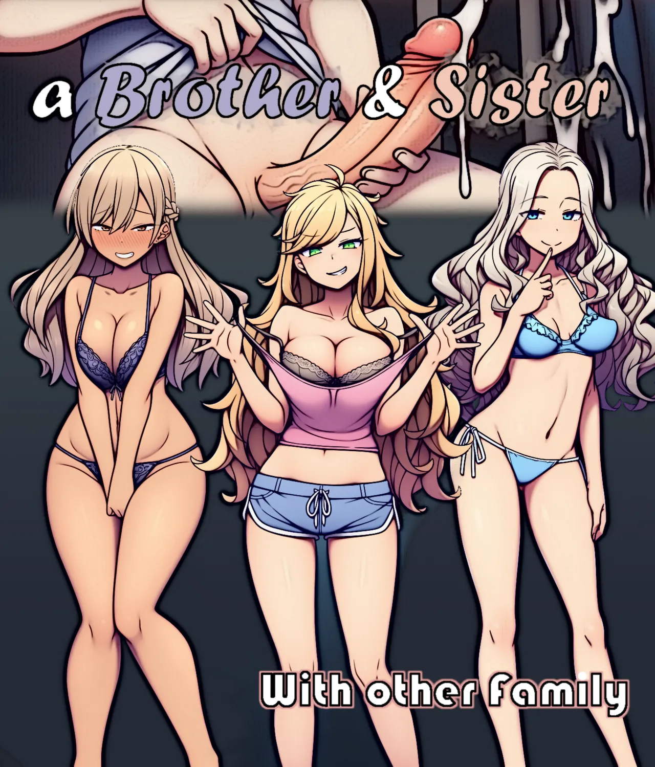 A Brother and Sister illustrated story page 1 full