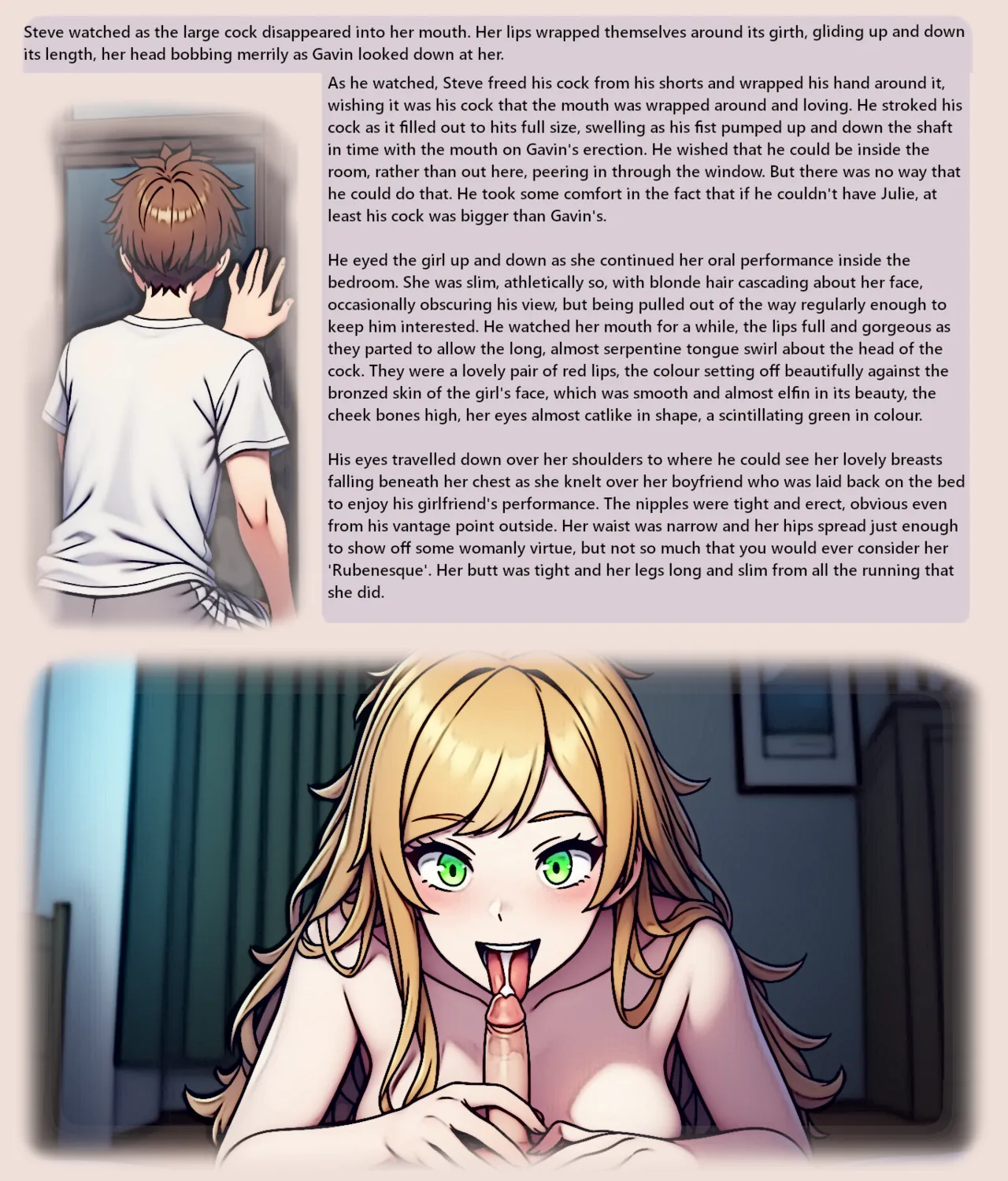 A Brother and Sister illustrated story page 3 full