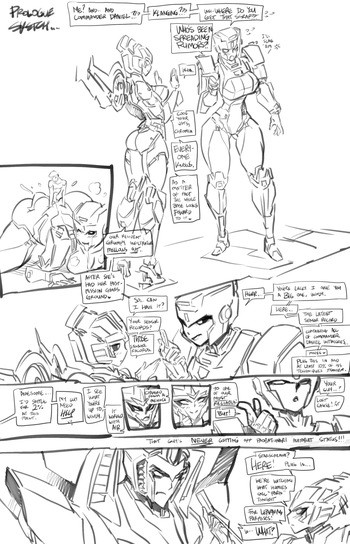[Fred Perry] Klang Lessons (Transformers) [ongoing] cover
