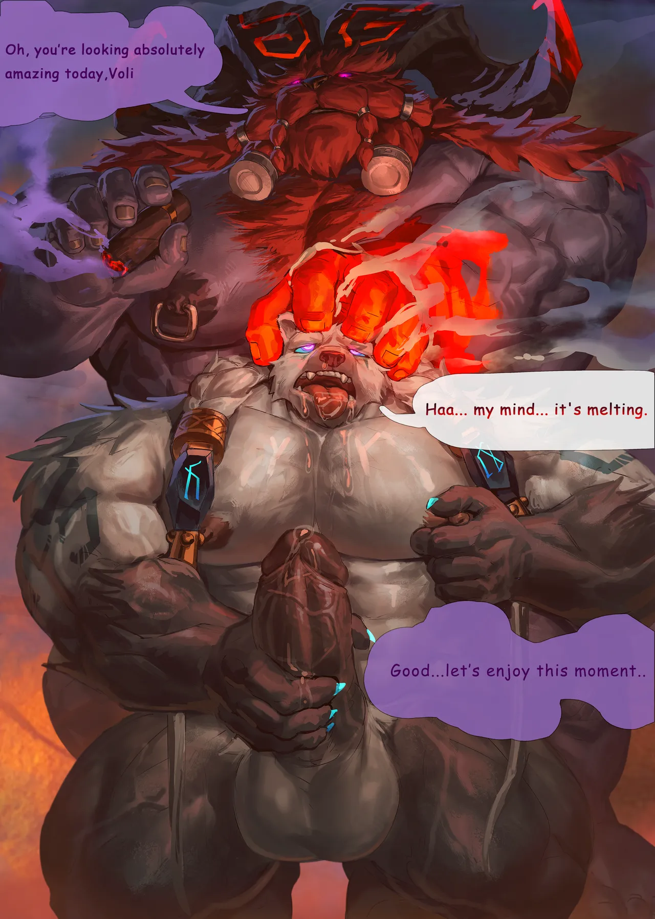 December 2024  reward Forging Desire comic + animations page 3 full