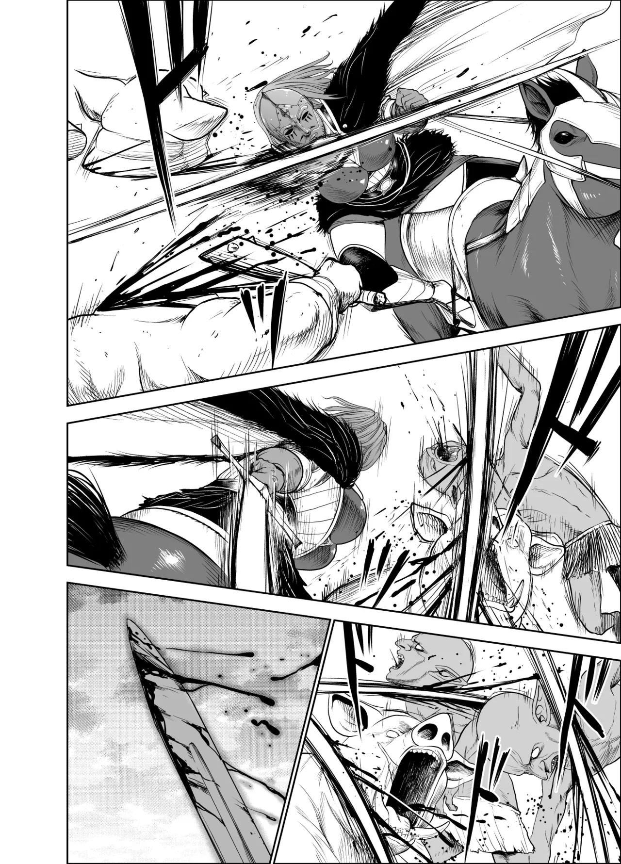 Dluminia Oukoku Monogatari-Onna shogun no zetsubo no netsubo- page 8 full