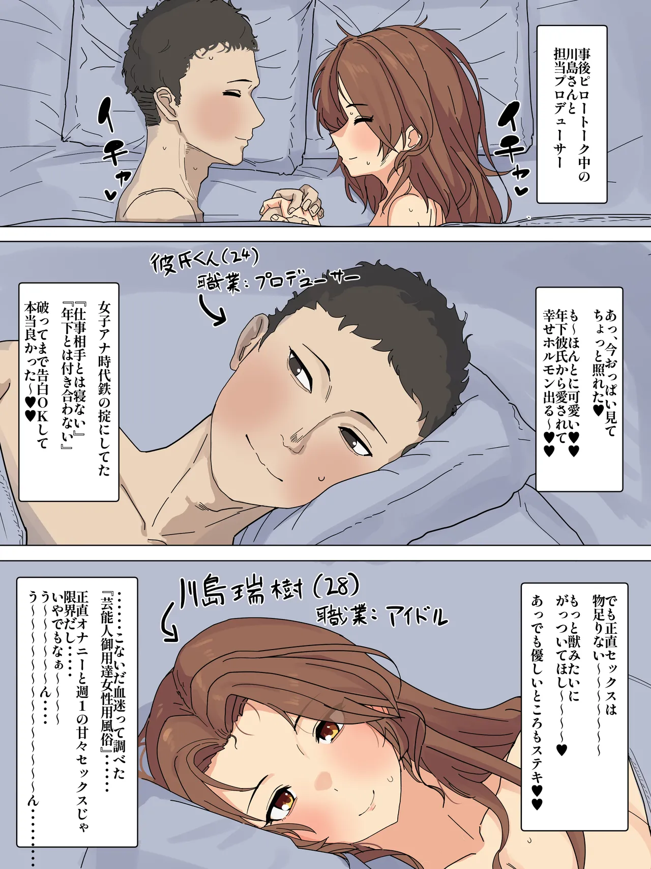 Joseiyou Fuuzoku Tsukacchau Kareshi-mochi Kawashima-san page 1 full