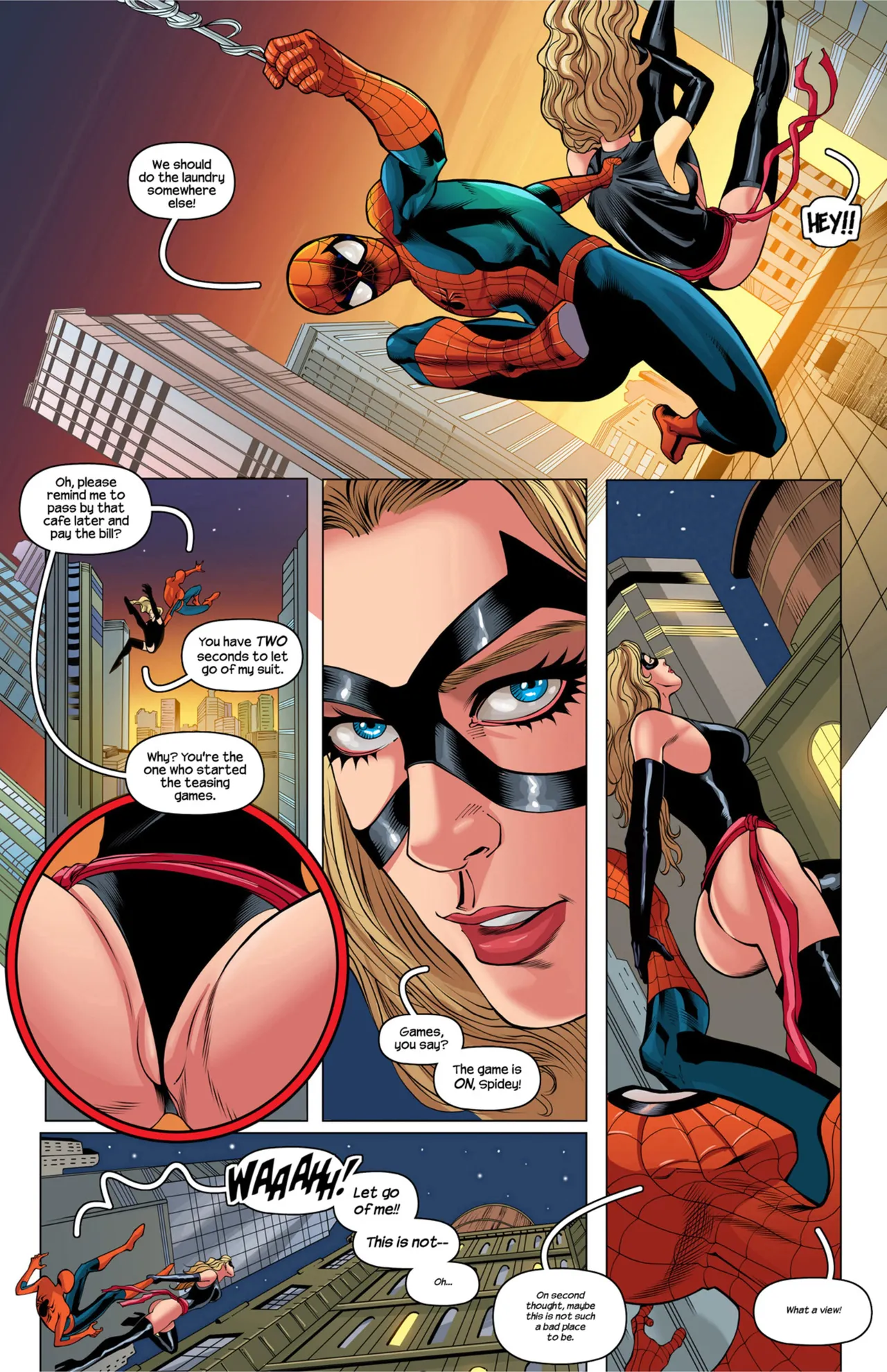 Amazing Spider-man & Ms. Marvel page 5 full