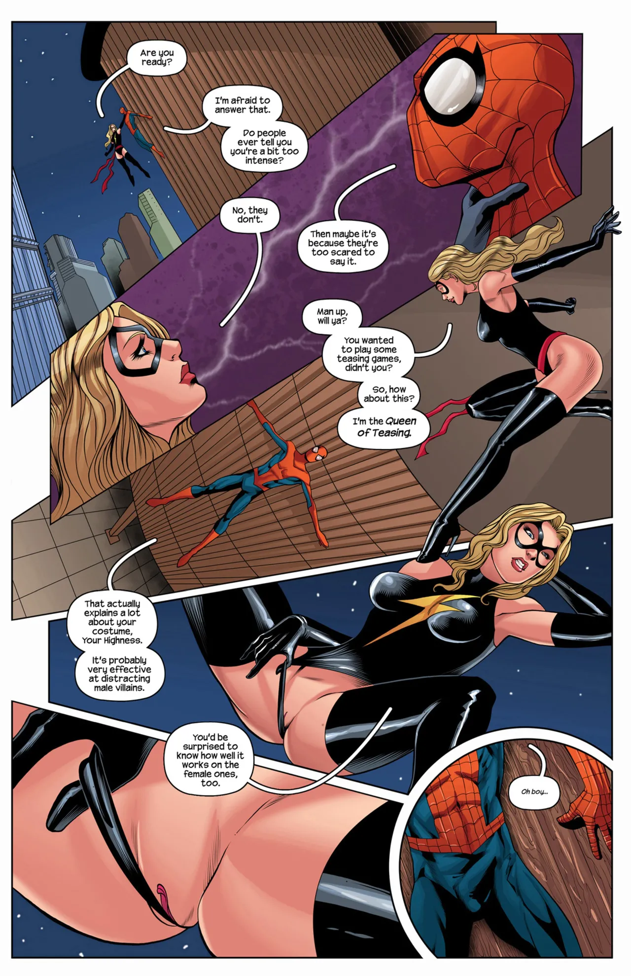 Amazing Spider-man & Ms. Marvel page 6 full