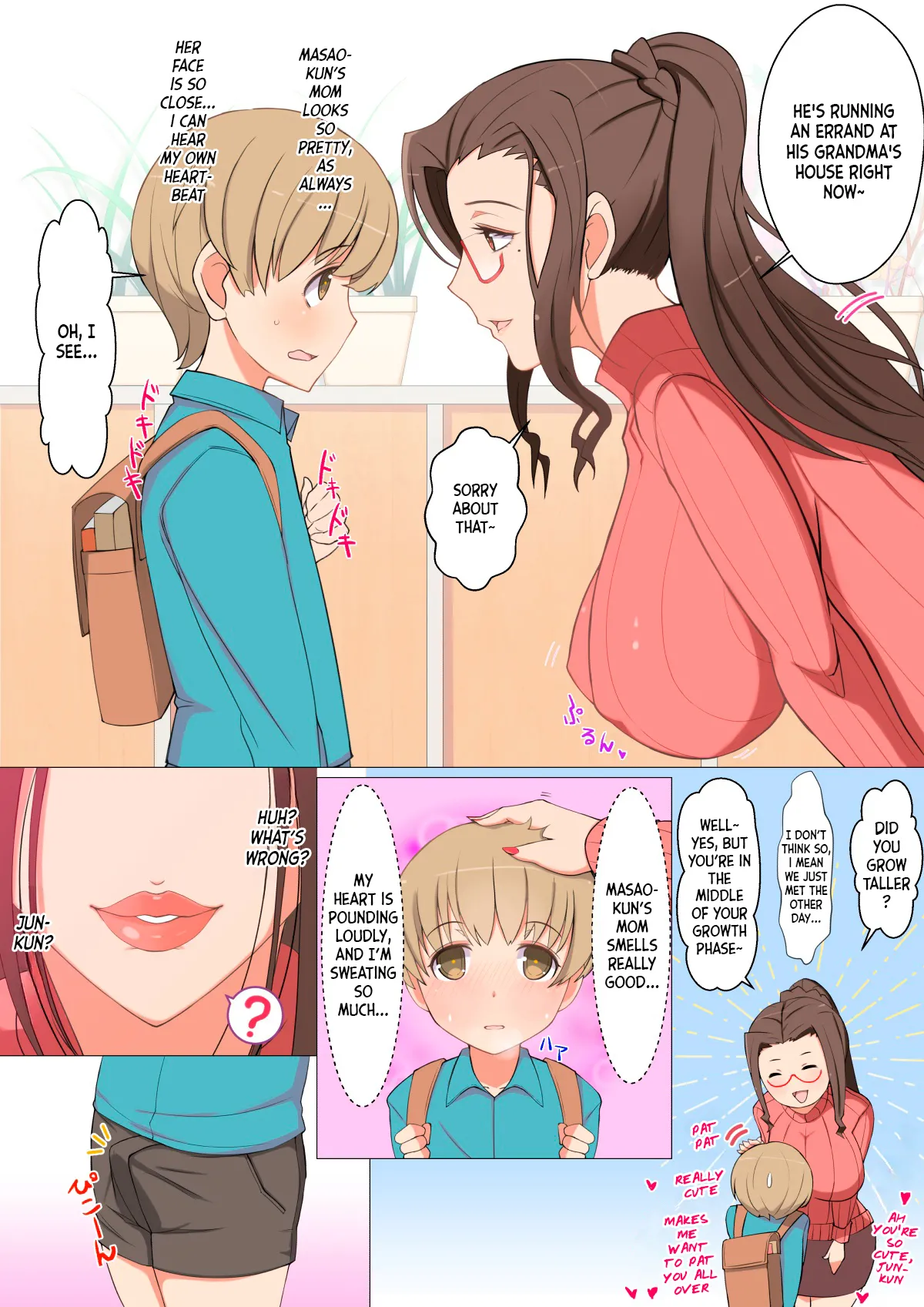 Jun-kun to Tomodachi no Mama Echiechi Daisakusen | Jun-kun And His Friend's Mom's Lewd Plan page 2 full