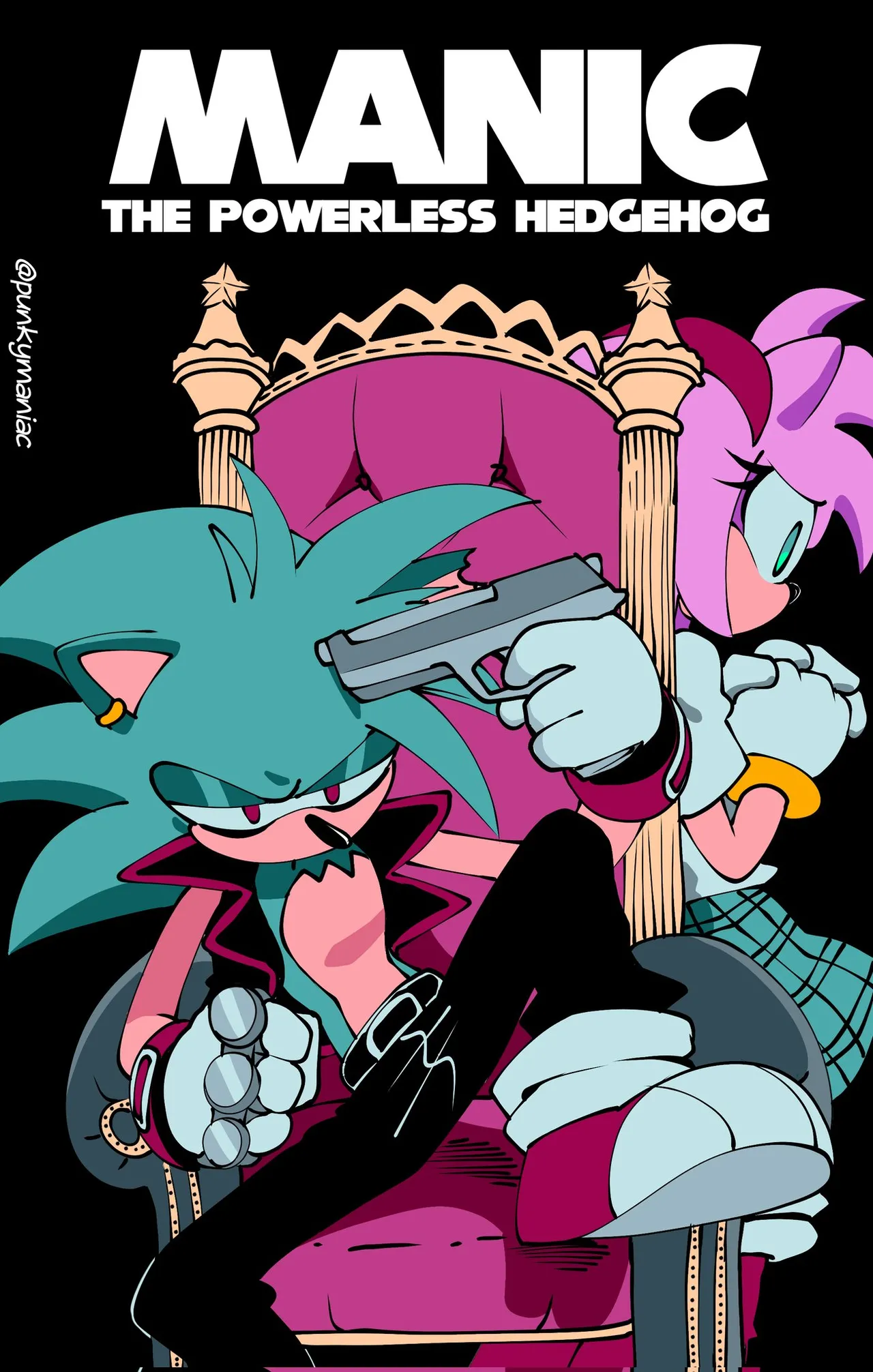 Manic the Powerless Hedgehog page 1 full