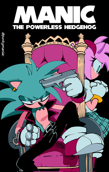 [QuaverDraws (QuaverNSFW)] Manic the Powerless Hedgehog cover