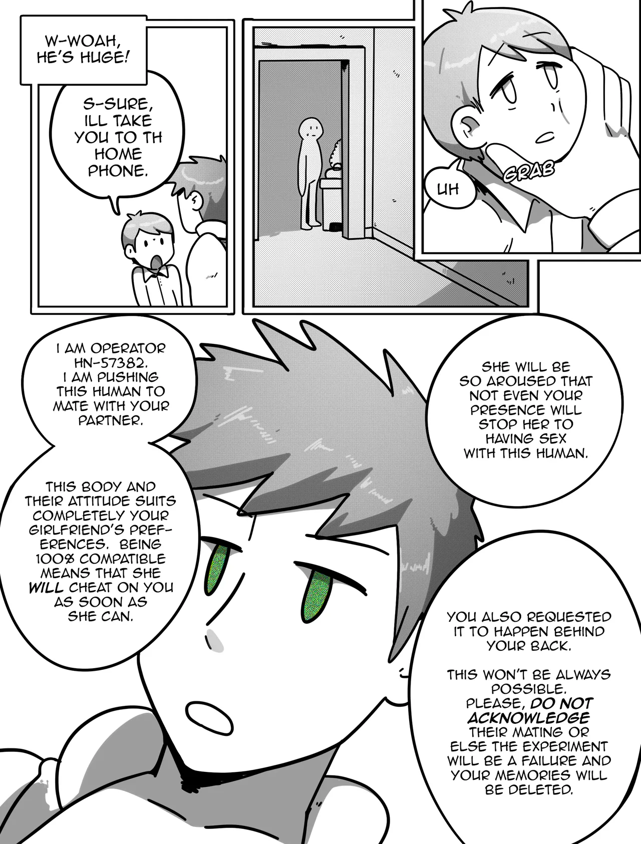 Cuckold thanks to the aliens page 11 full