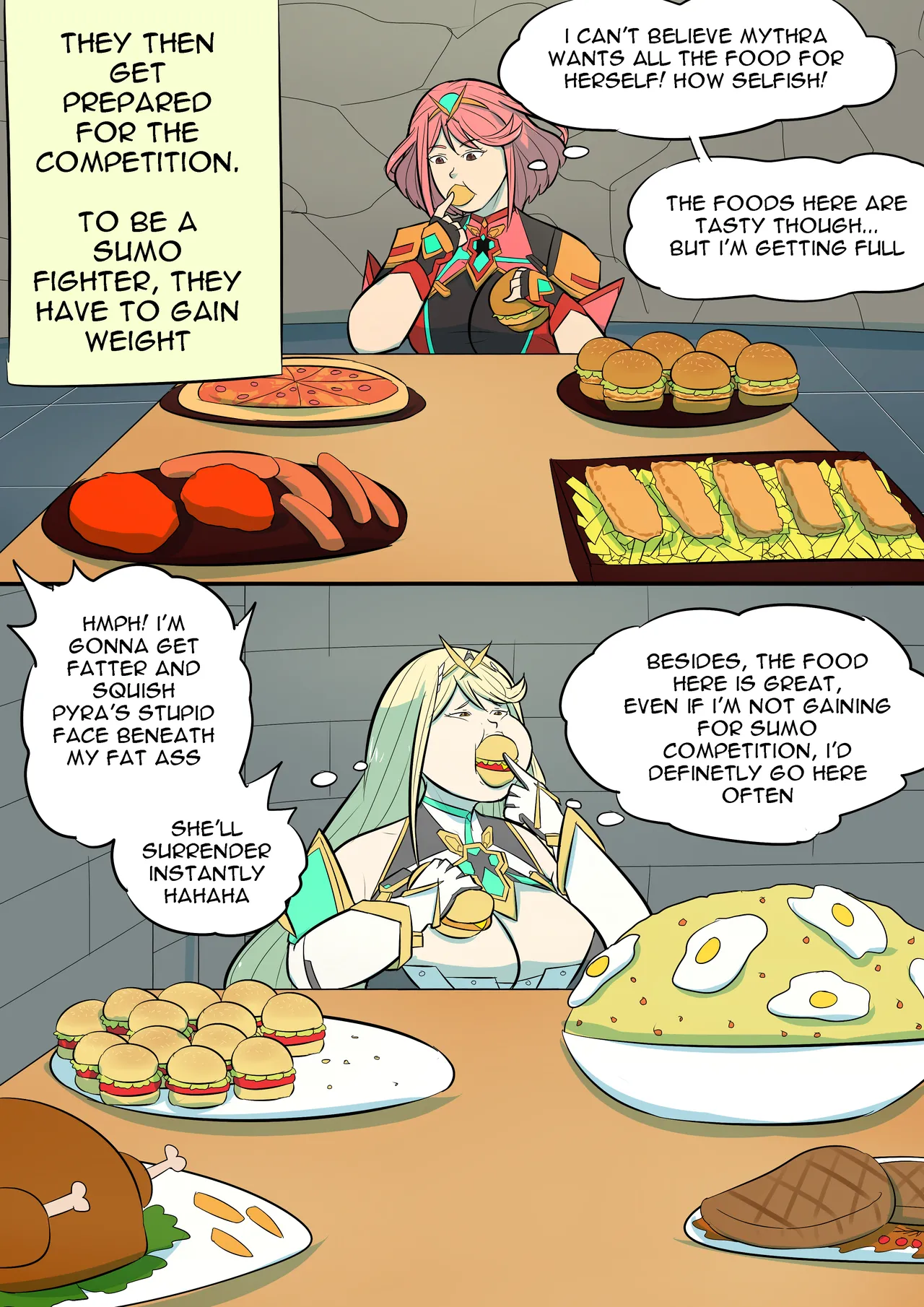 Pyra and Mythra sumo competition page 2 full