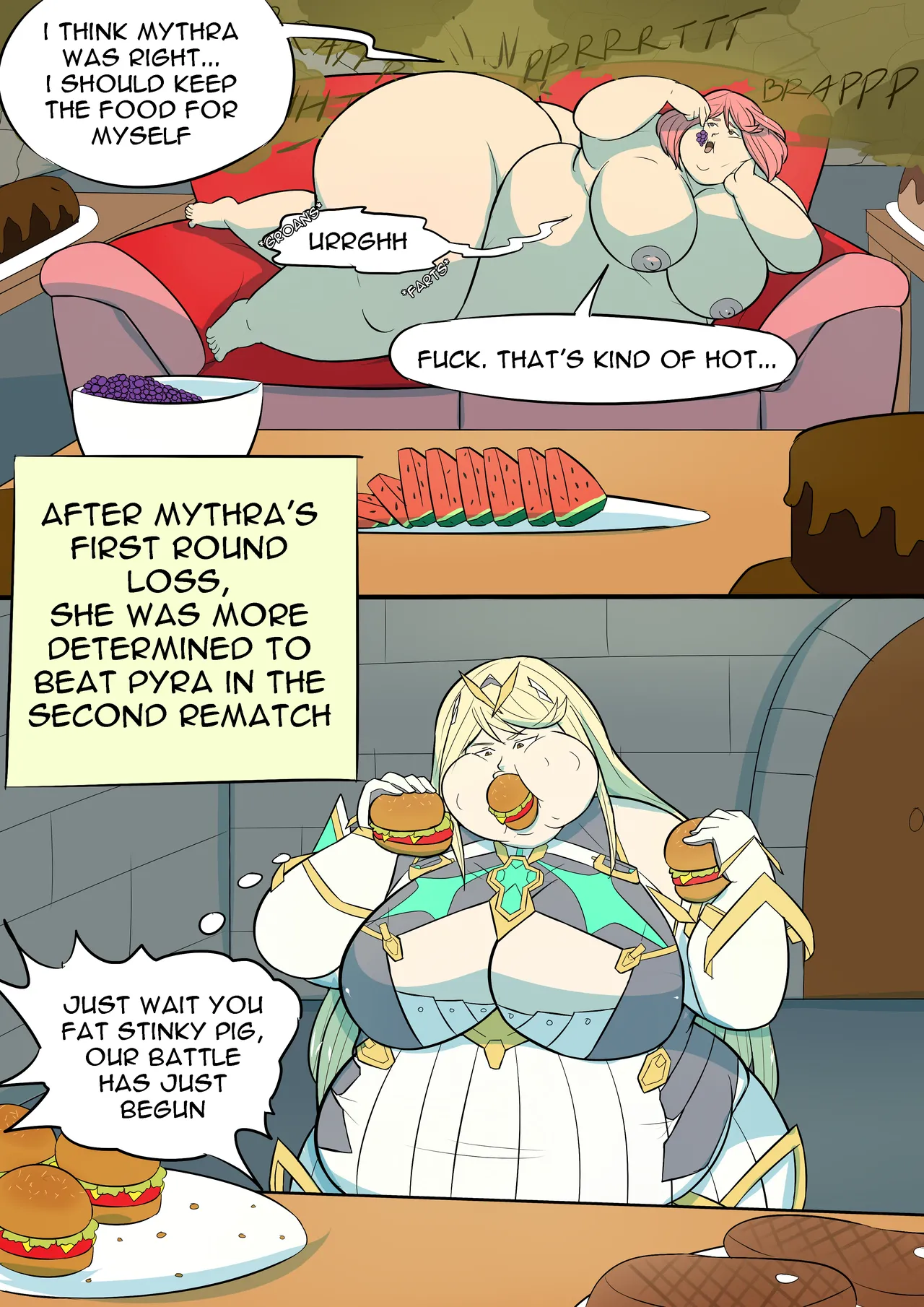 Pyra and Mythra sumo competition page 5 full