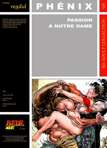 [Bédé Adult 428] Phénix - Passion à Notre Dame cover