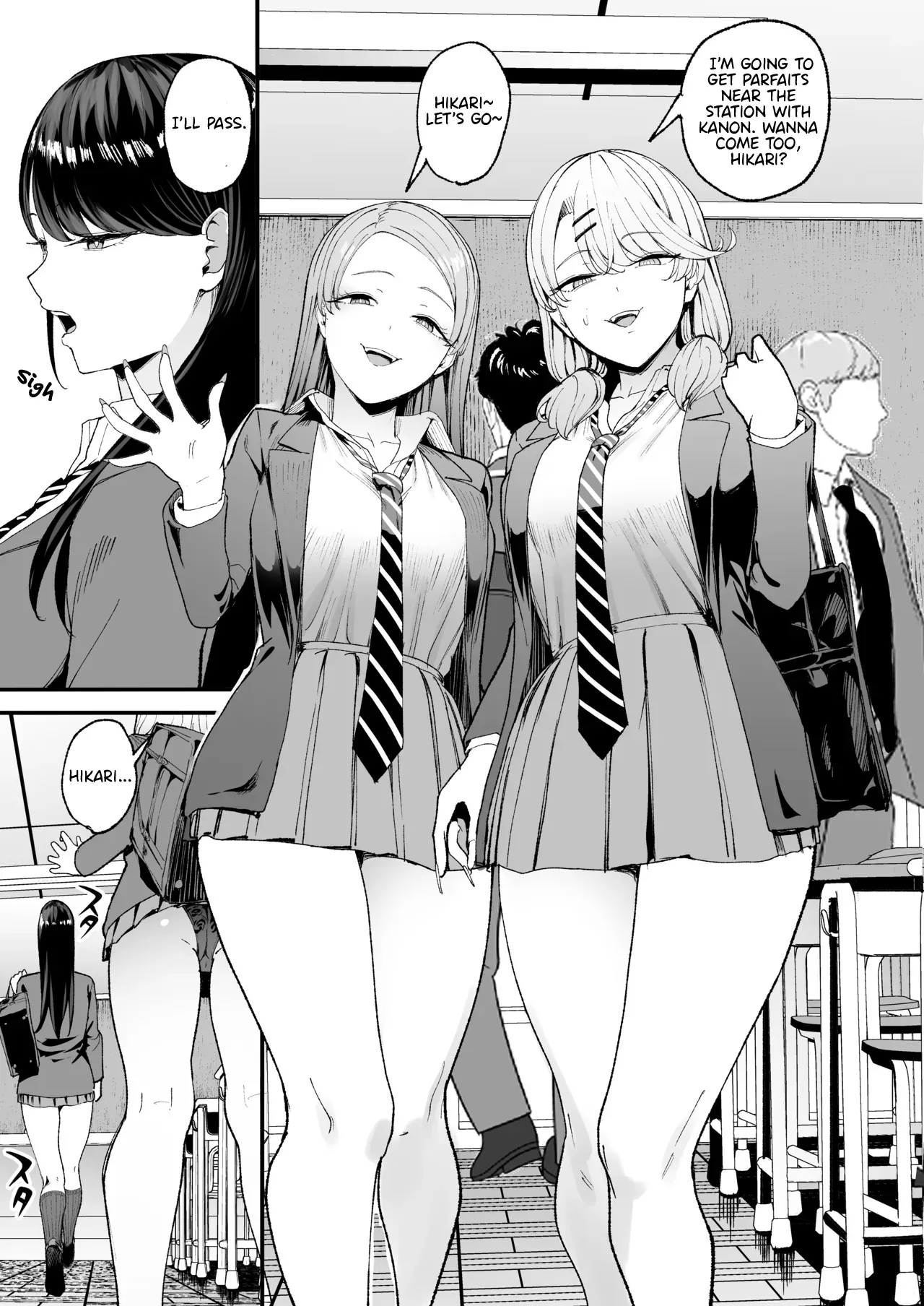 Iribitari Gal ni Manko Tsukawasete Morau Hanashi 4 | The Gyaru I Hang Out with Lets Me Use Her Pussy 4 page 6 full