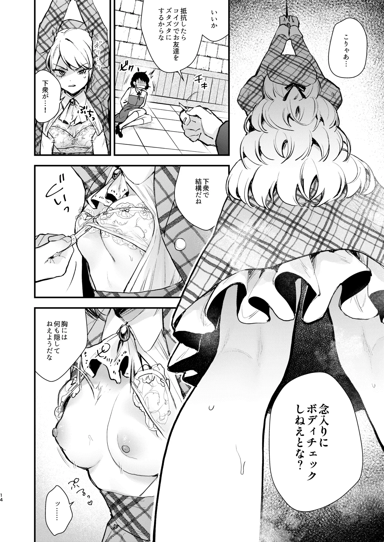 Namaiki na Kizoku Reijou ni Chijoku no Biyaku Tsurizeme o page 12 full