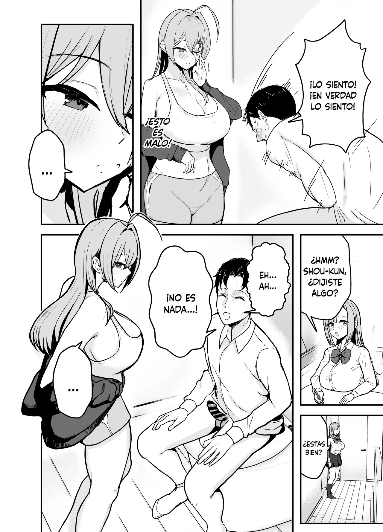 Nuitekureru Kanojo no Bakunyu Nee-chan | La Hermana Tetona de mi Novia me Ayuda a Correrme page 9 full