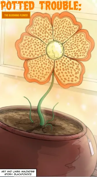 Potted Trouble: The Blooming Flower page 1 full
