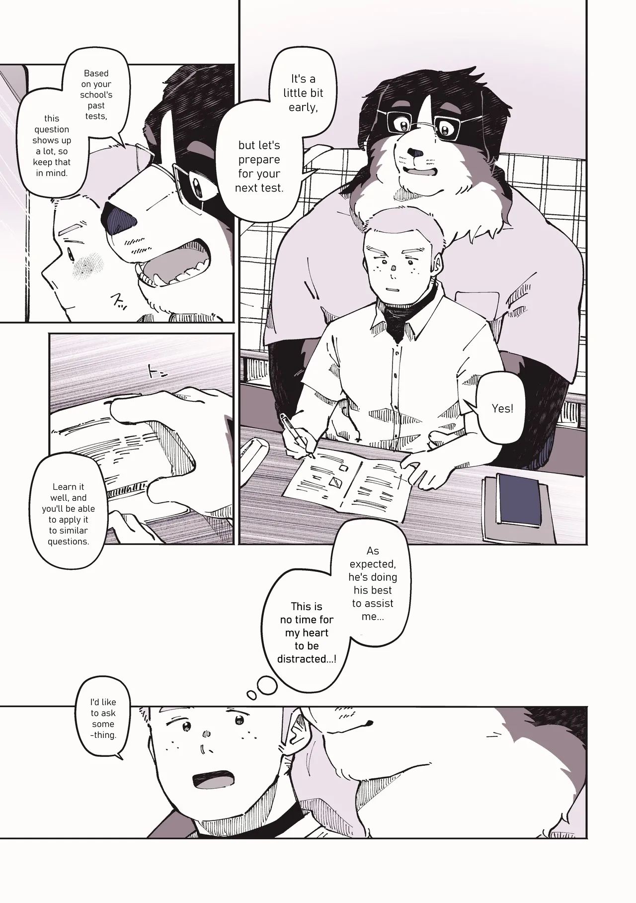 Troy-sensei, The Home Tutor Dog page 12 full
