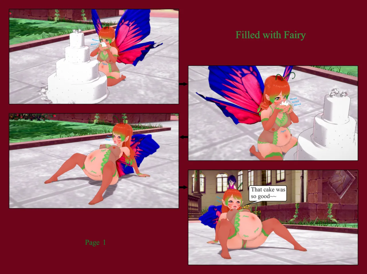 Filled with Fairy page 1 full