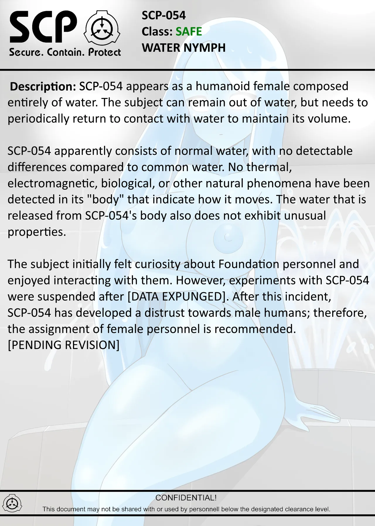 SCP-054 WATER NYMPH page 2 full
