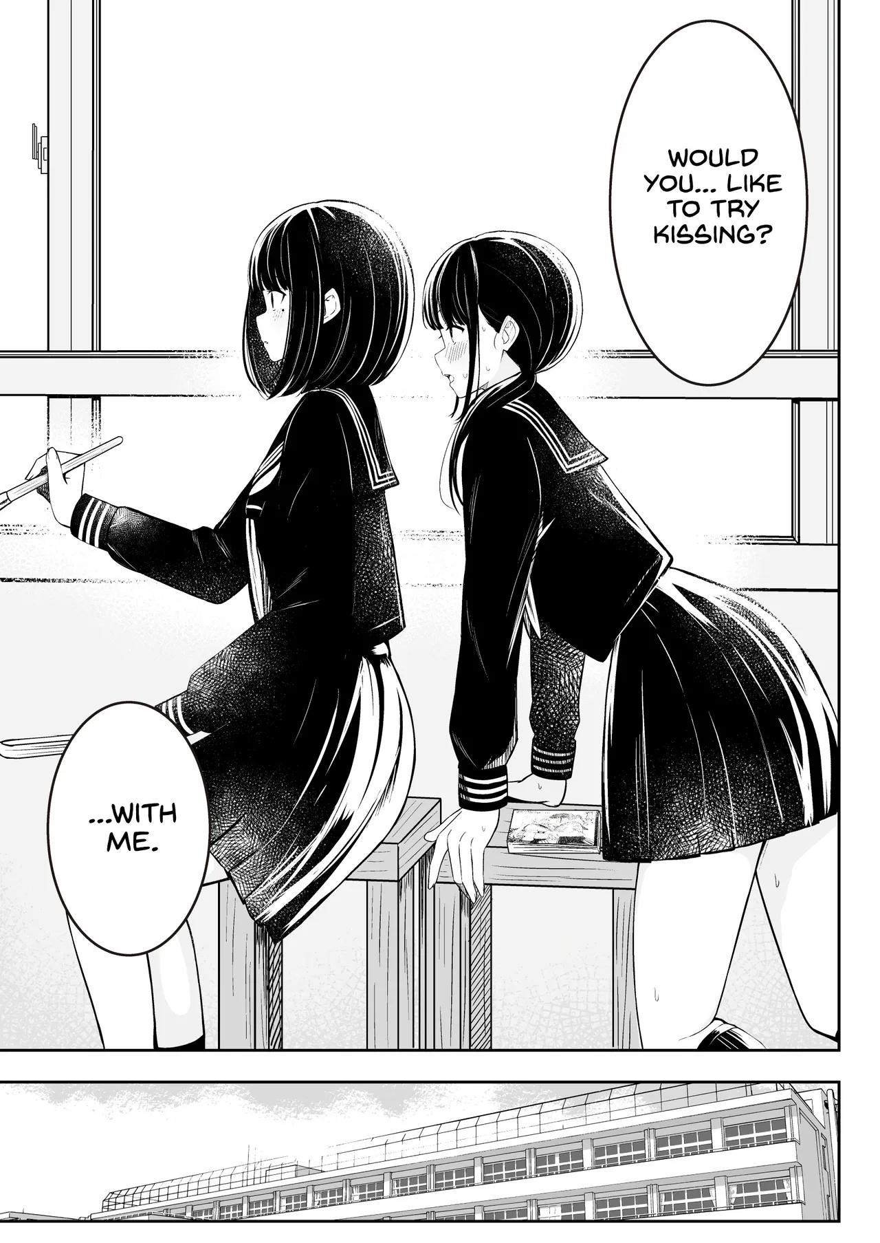 "Senpai" to "Watashi" | "Senpai" and "Me" page 12 full