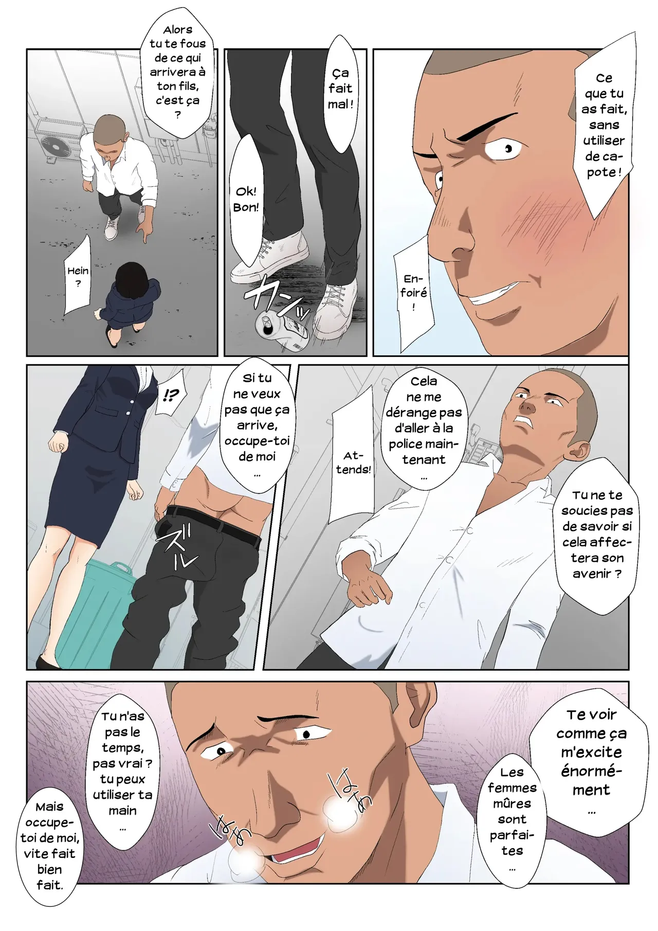 BariCare Kaa-san ga DQN ni Netorareta Vol.2 | Ma mère, carrièriste, a été victime d'un délinquant 02 page 8 full