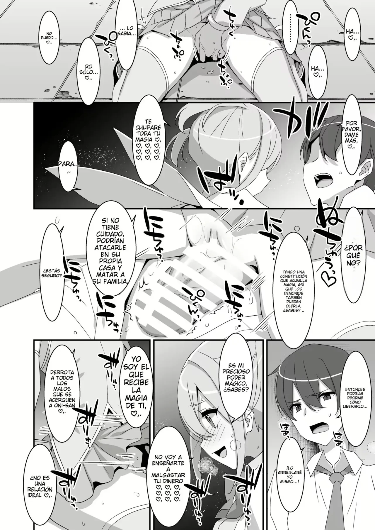 Suki na Ko ga Iru no ni Mahou Shoujo ni Okasareteimasu｜Aunque Estoy Enamorado de Alguien, Una Chica Mágica me Está Violando page 12 full
