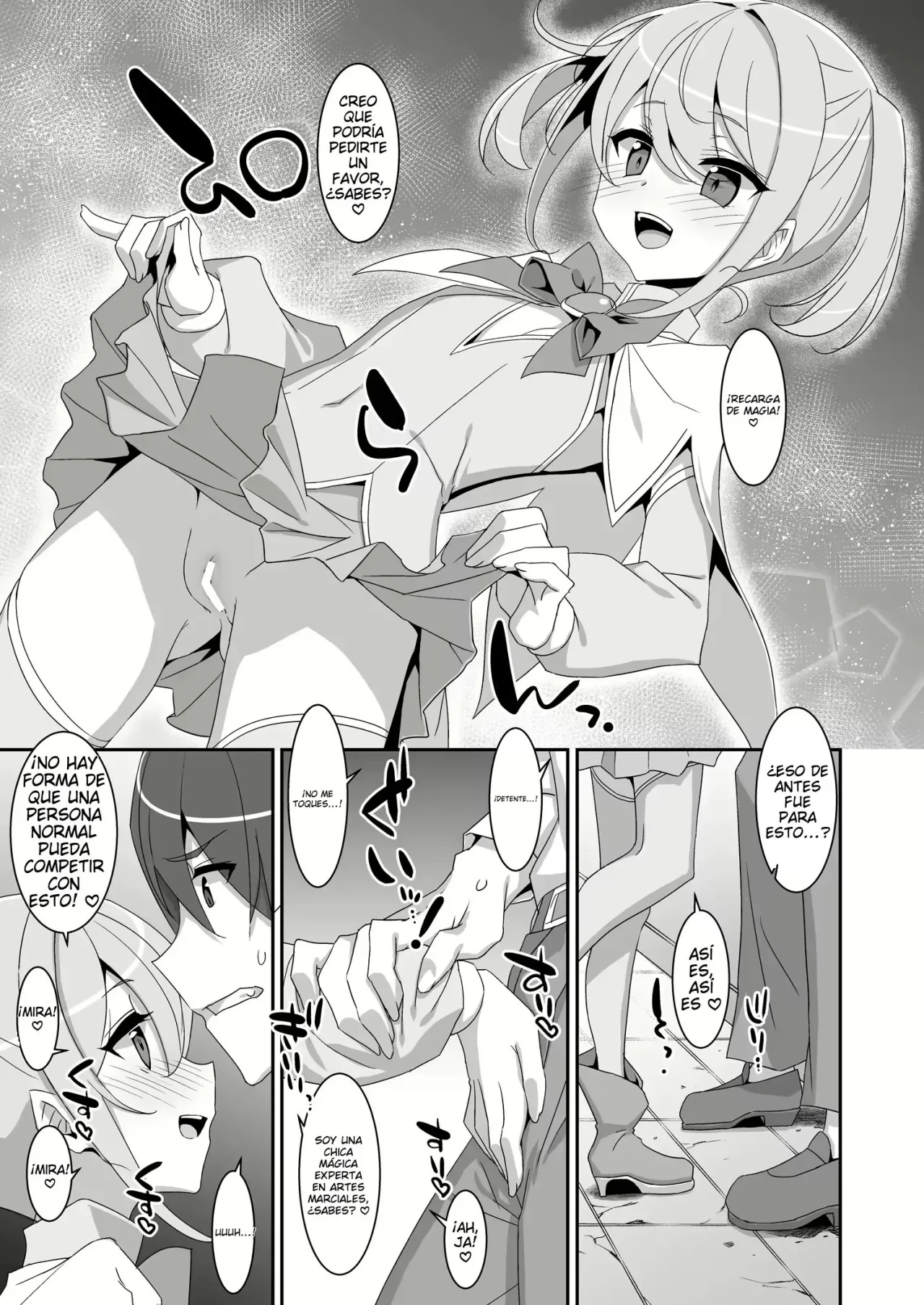 Suki na Ko ga Iru no ni Mahou Shoujo ni Okasareteimasu｜Aunque Estoy Enamorado de Alguien, Una Chica Mágica me Está Violando page 7 full