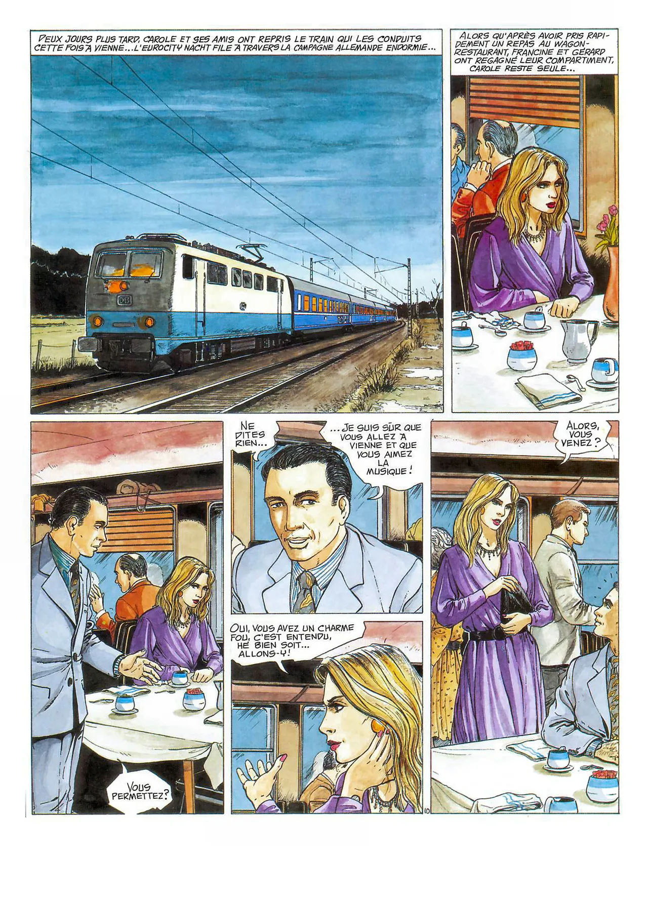 Hugdebert  - Train de Nuit #2 : Voyages-voyages #2 page 11 full