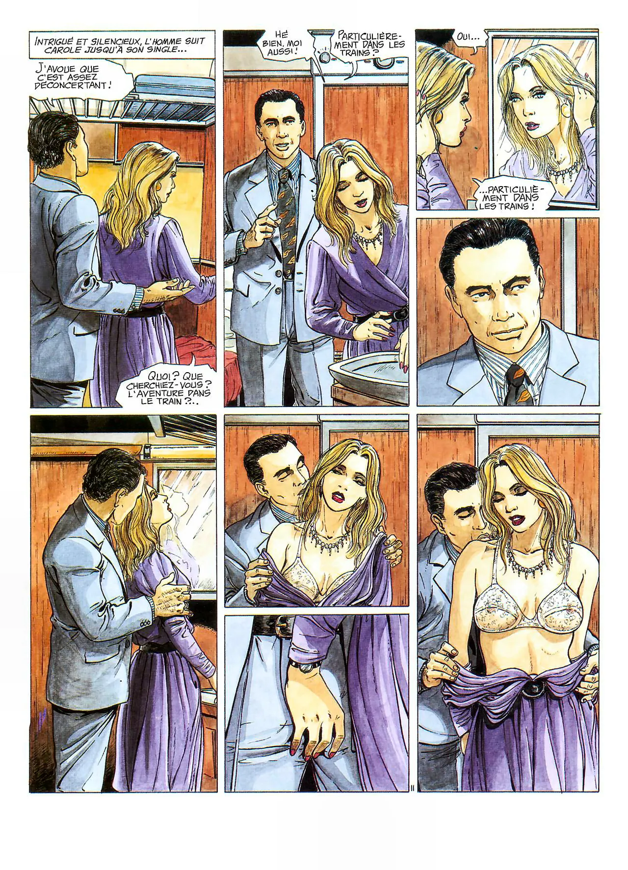 Hugdebert  - Train de Nuit #2 : Voyages-voyages #2 page 12 full