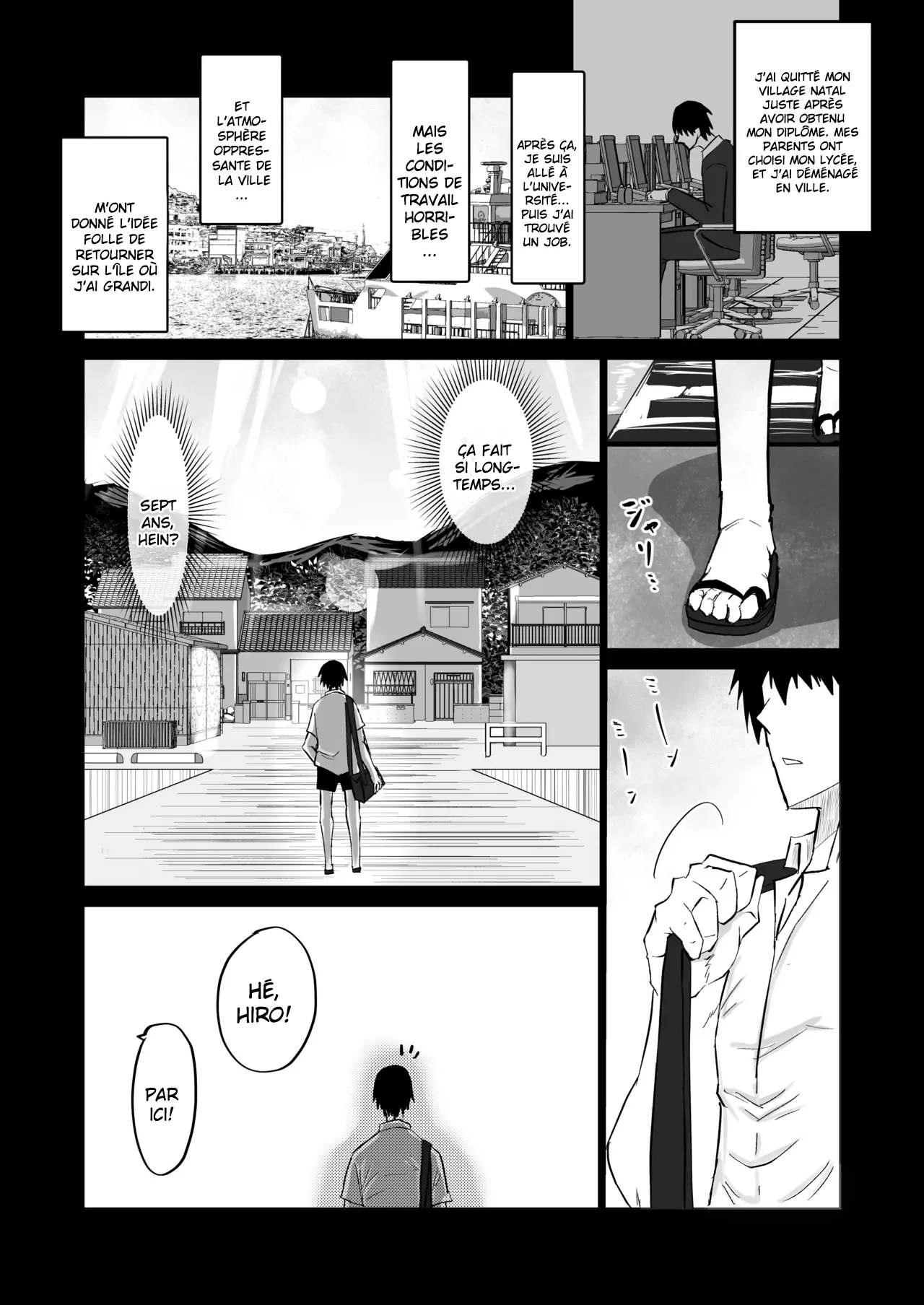 Jimoto no Oneesan-tachi ni, Dekachin Baka no Tomodachi ga Tanetsuke Koubi Shimakutteta | Mon idiot de pote à l'énorme bite passe son temps à baiser mes grandes sœurs dans mon village natal page 2 full