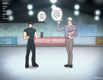 [Adamony] Yuuri & Victor’s New Sponsor! cover