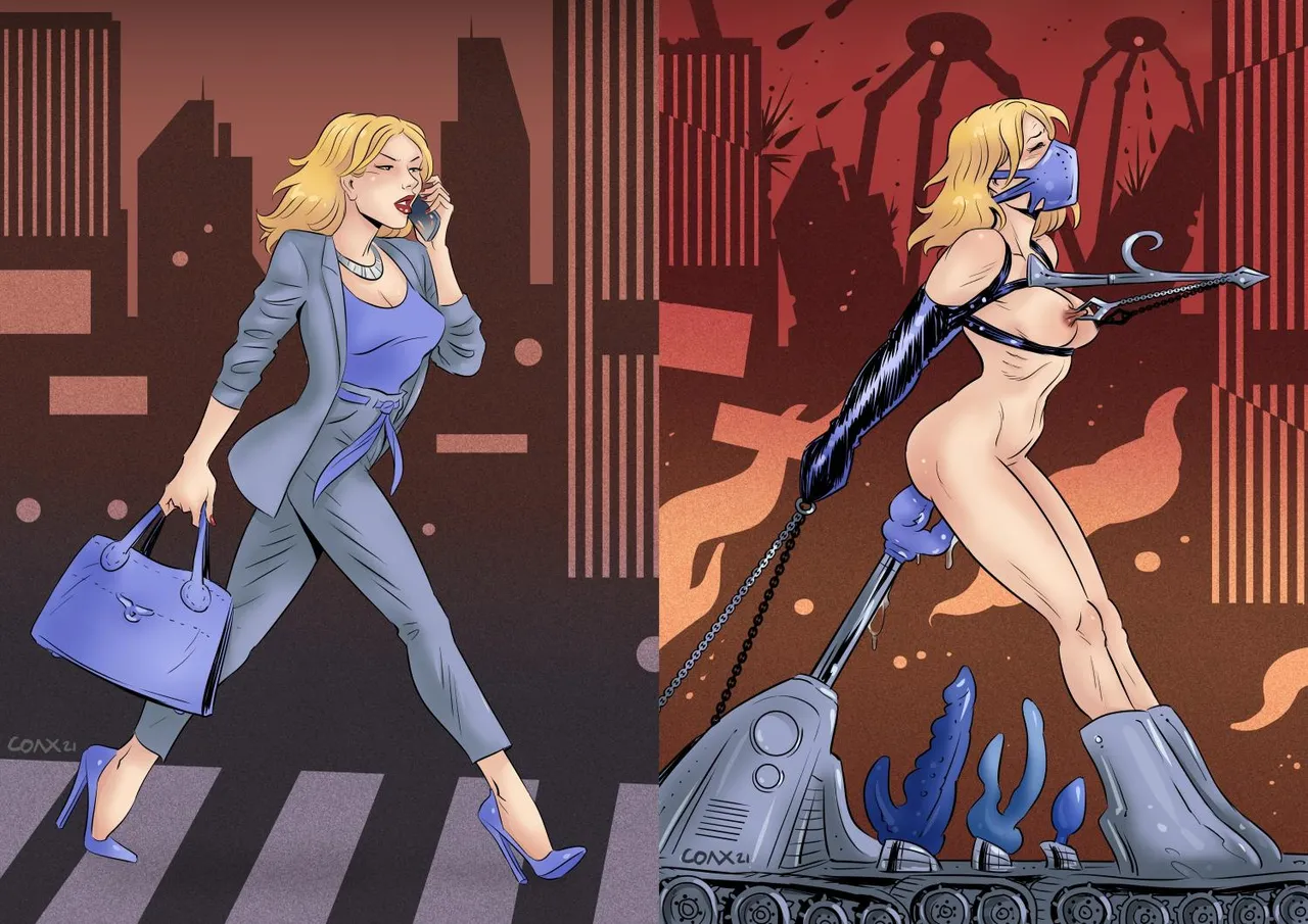 Coax Fetish Illustrations page 4 full