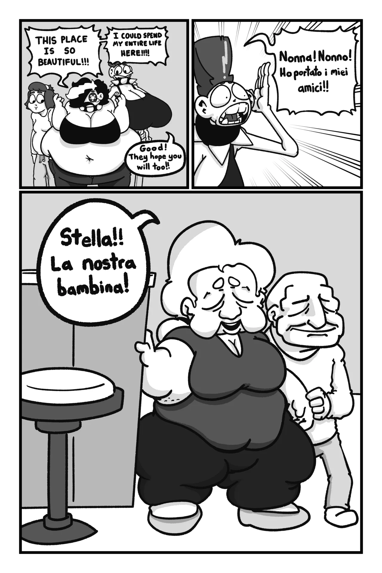 Stella Ela Ola Let's Get Fat! page 12 full