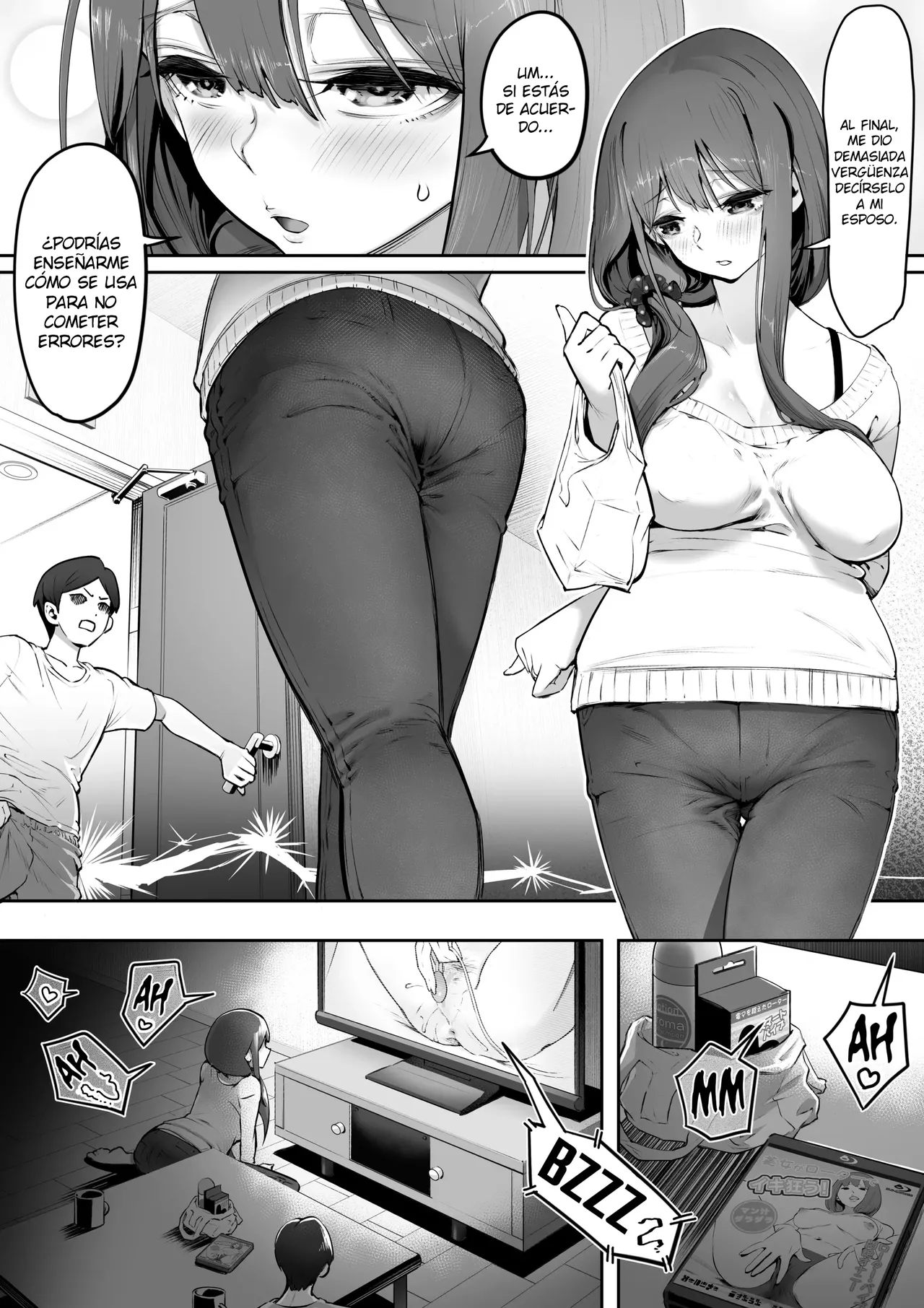 Adult Shop no Wakazuma-san｜Una Joven Esposa En Una Tienda Para Adultos page 10 full